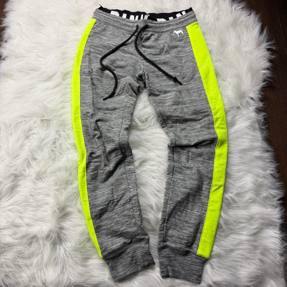 VS Pink Neon Joggers